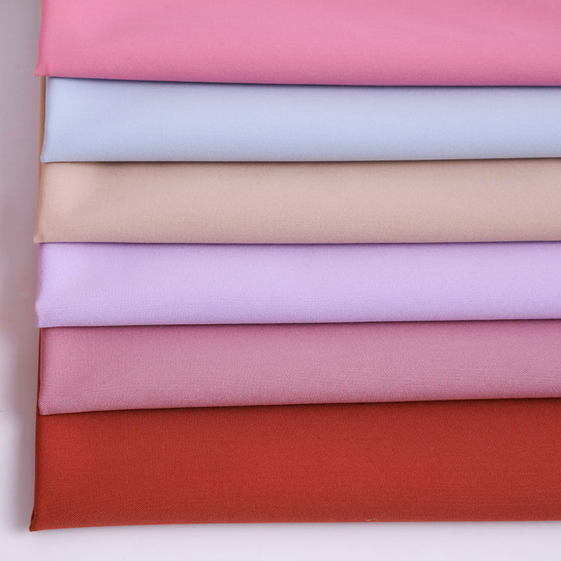 FX50316 ناعم يدوي يدوي المصبوغ المصبوغ Rayon 4 Way Way Stretch Twill Accor