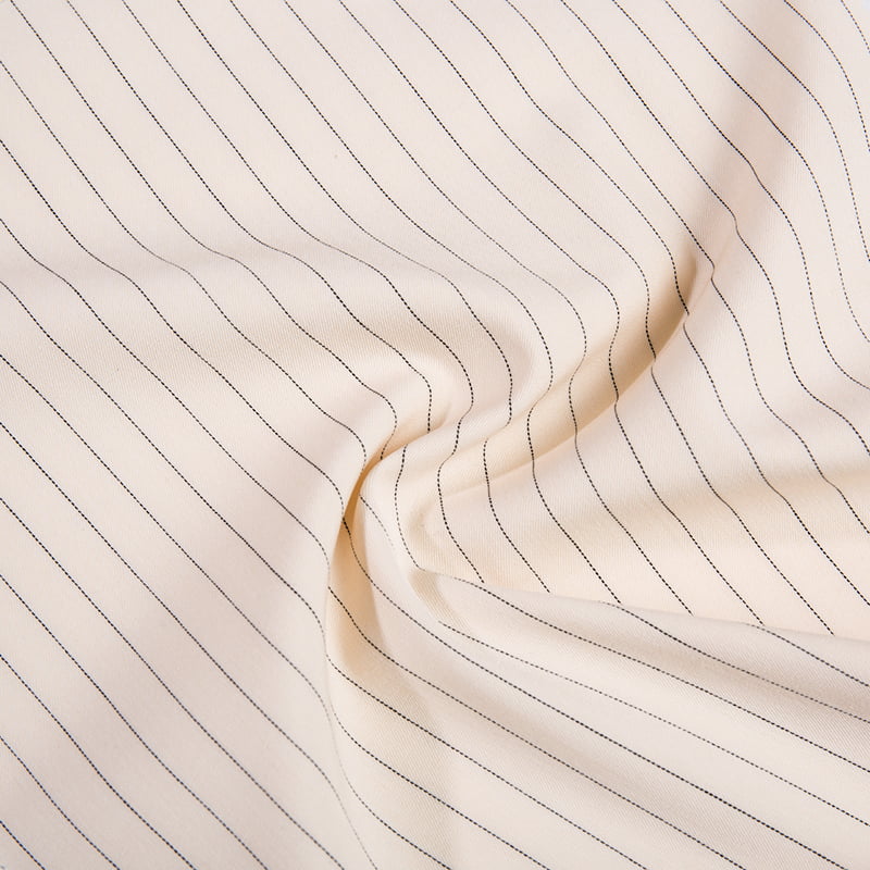 FX55895 تخصيص تصميم الشريط Viscose/Poly Twill TR SPANDEX Fabric من أجل بدلة وزيادة للسيدات